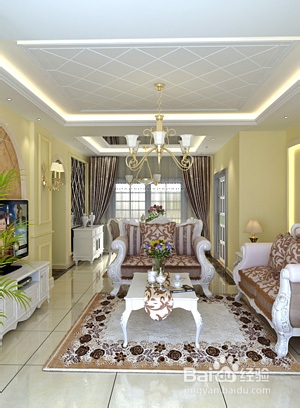 温馨浪漫田园风装修效果图