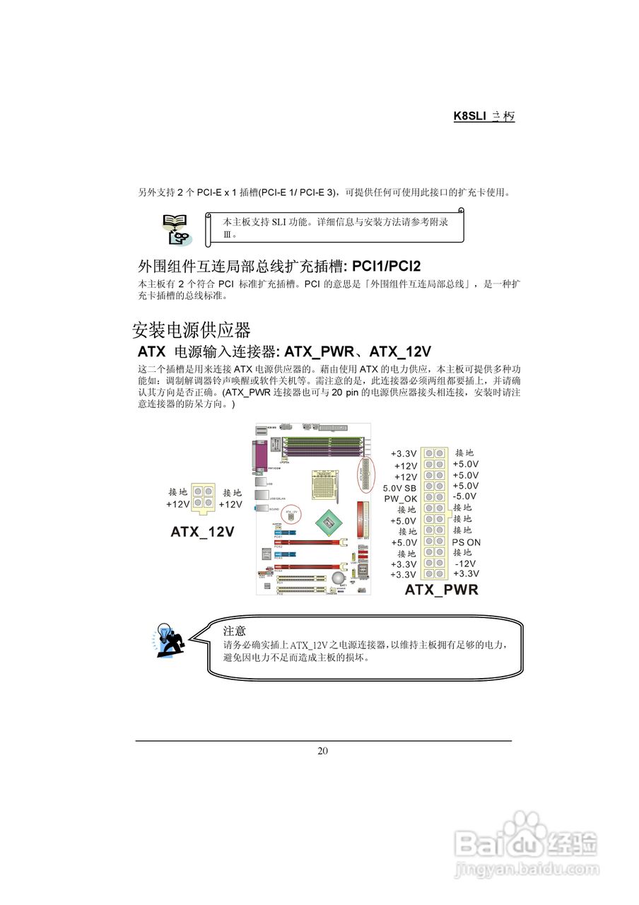 青云 K8SLI主板说明书:[3]