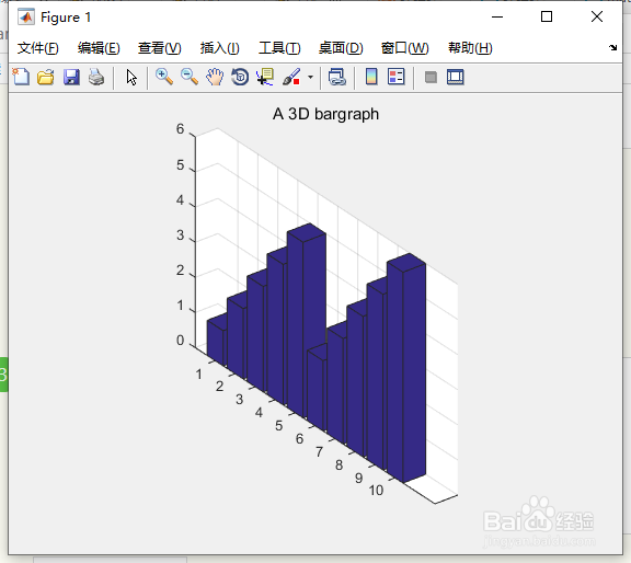 matlab中怎么在bar中实现3D的图形。