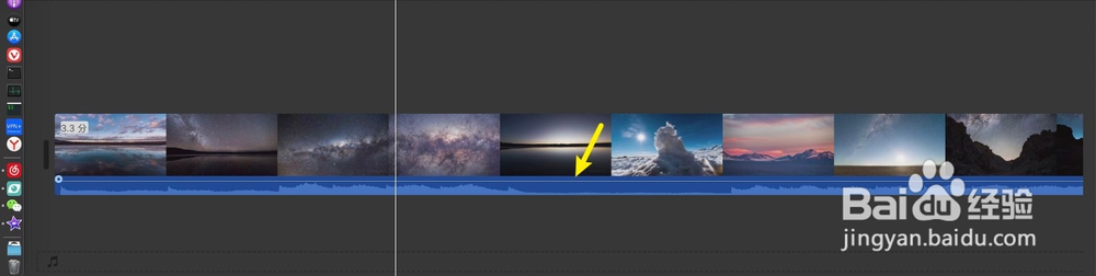 如何用iMovie去掉视频原本的声音?