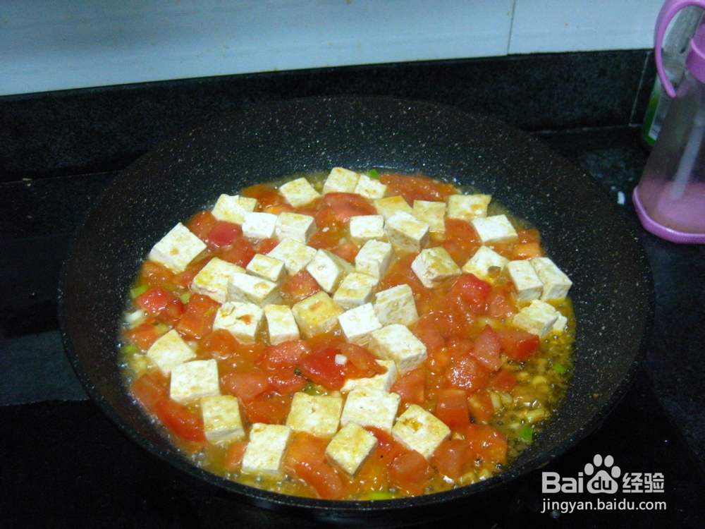 家常菜之西红柿炒豆腐的做法