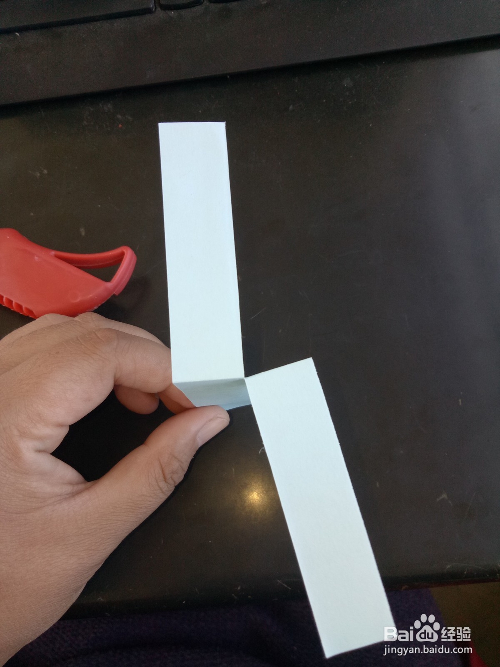 纸蜻蜓的简易折法