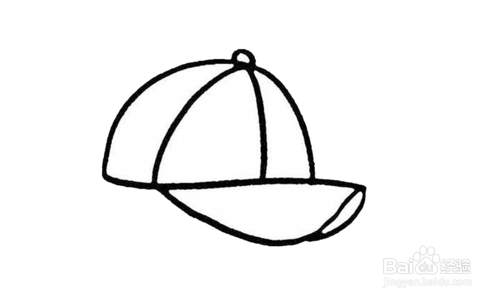 如何画出一个小红帽子？