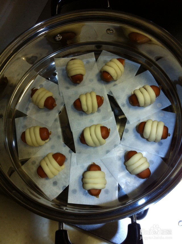 迷你肠仔包的做法