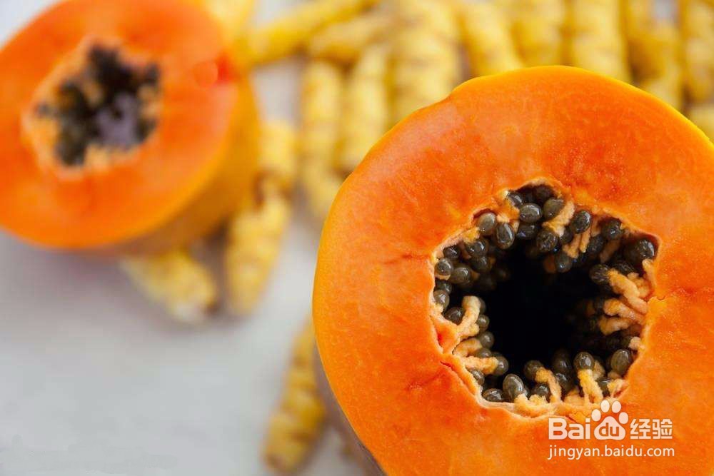 燕窝鲜炖之木瓜牛奶燕窝羹