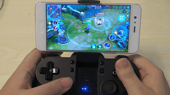 北通手游P1手游手柄《王者荣耀》白起技能