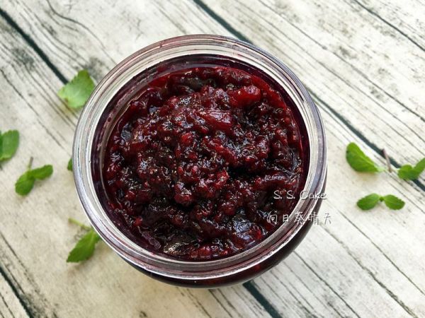 蔓越莓覆盆子果酱