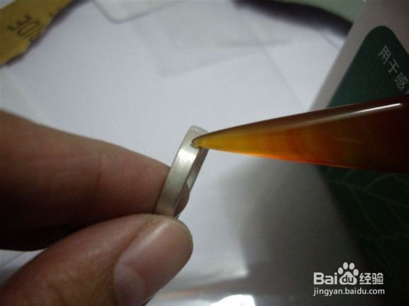 银粘土diy银饰教程01:独眼戒指