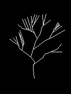 用CAD绘制落叶树的方法