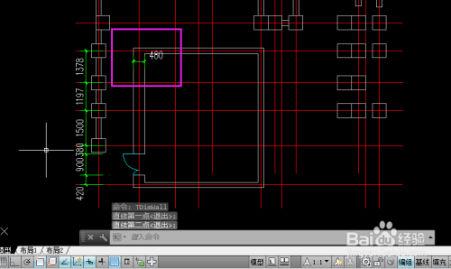 AutoCADT20天正建筑如何进行墙厚标注