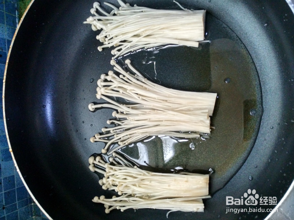 金针菇煎鸡蛋