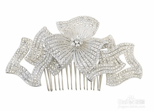 闪耀发饰 成就最夺目的新娘