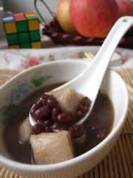 芋圆红豆汤的做法