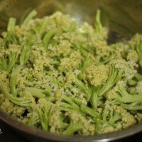 豆鼓花菜的做法
