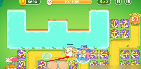 保卫萝卜4绿野奇缘38关攻略图解法攻略