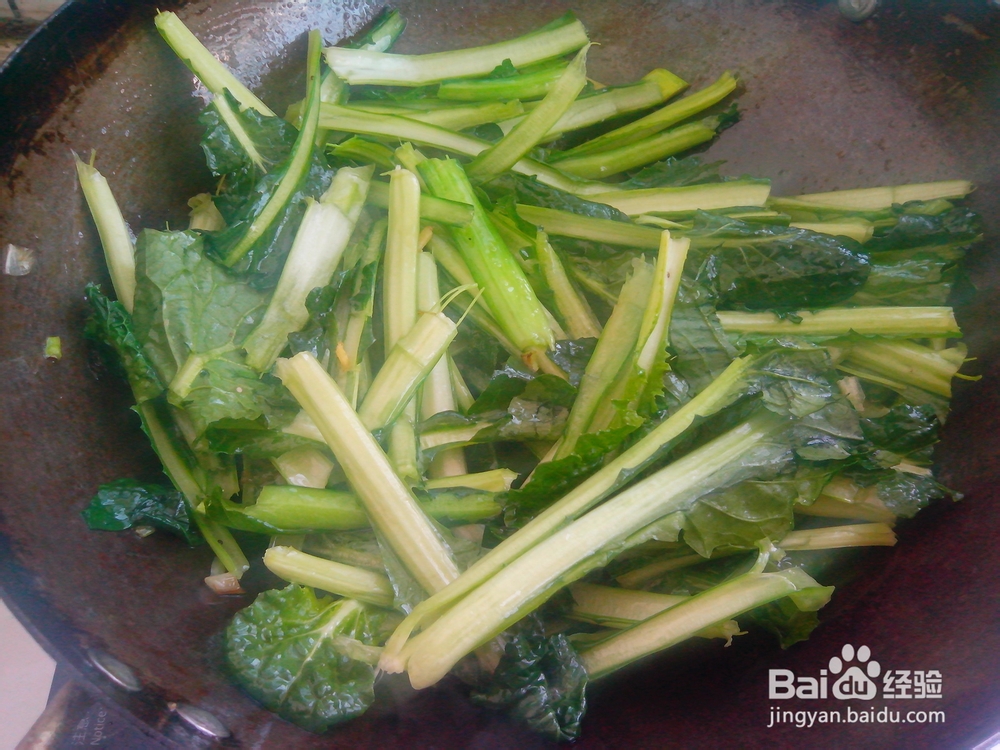 苔菜的营养价值——苔菜豆腐泡的做法