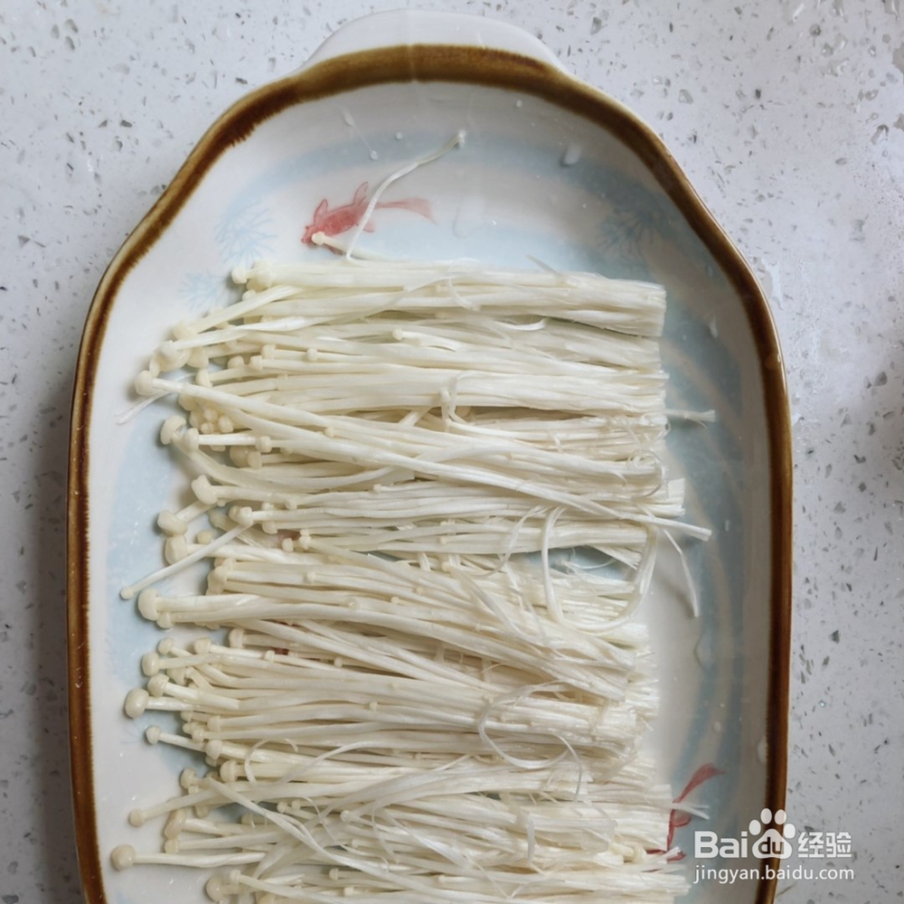 厨爸教你做蒜蓉火腿金针菇
