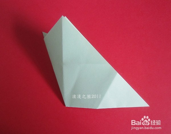 儿童趣味手工剪纸----五折窗花折剪方法四