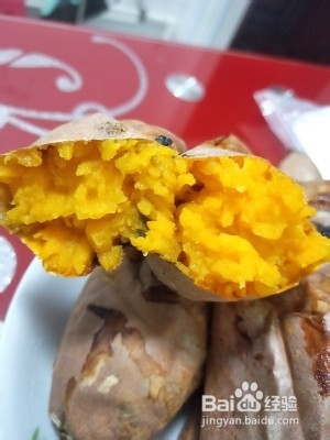 好吃的带皮烤地瓜