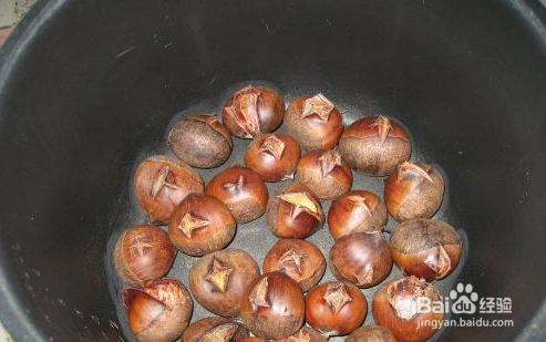 美的电压力锅炒出美味板栗有大招