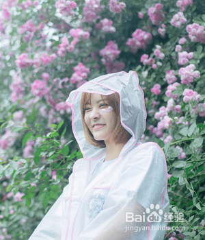 蔷薇花人像的拍摄技巧