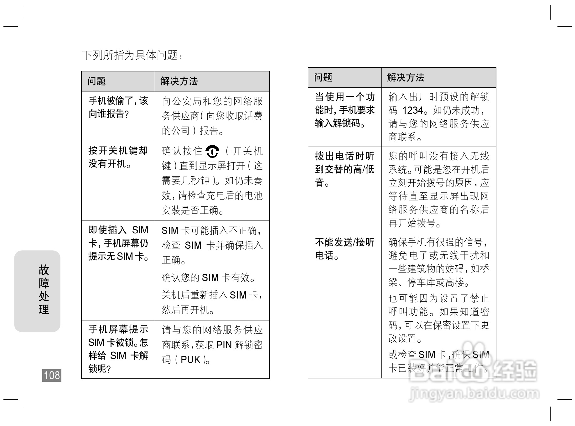摩托罗拉E6手机使用说明书:[11]