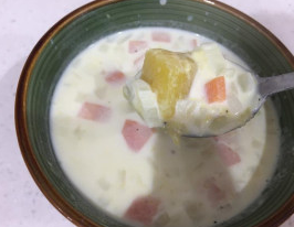 瘦身料理地瓜浓汤