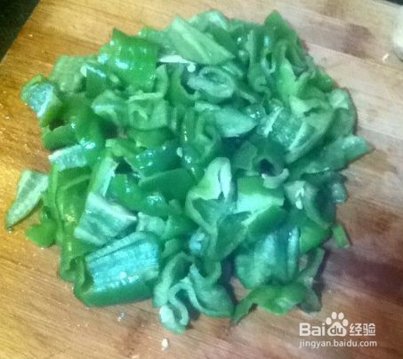 青椒烧豆腐的做法