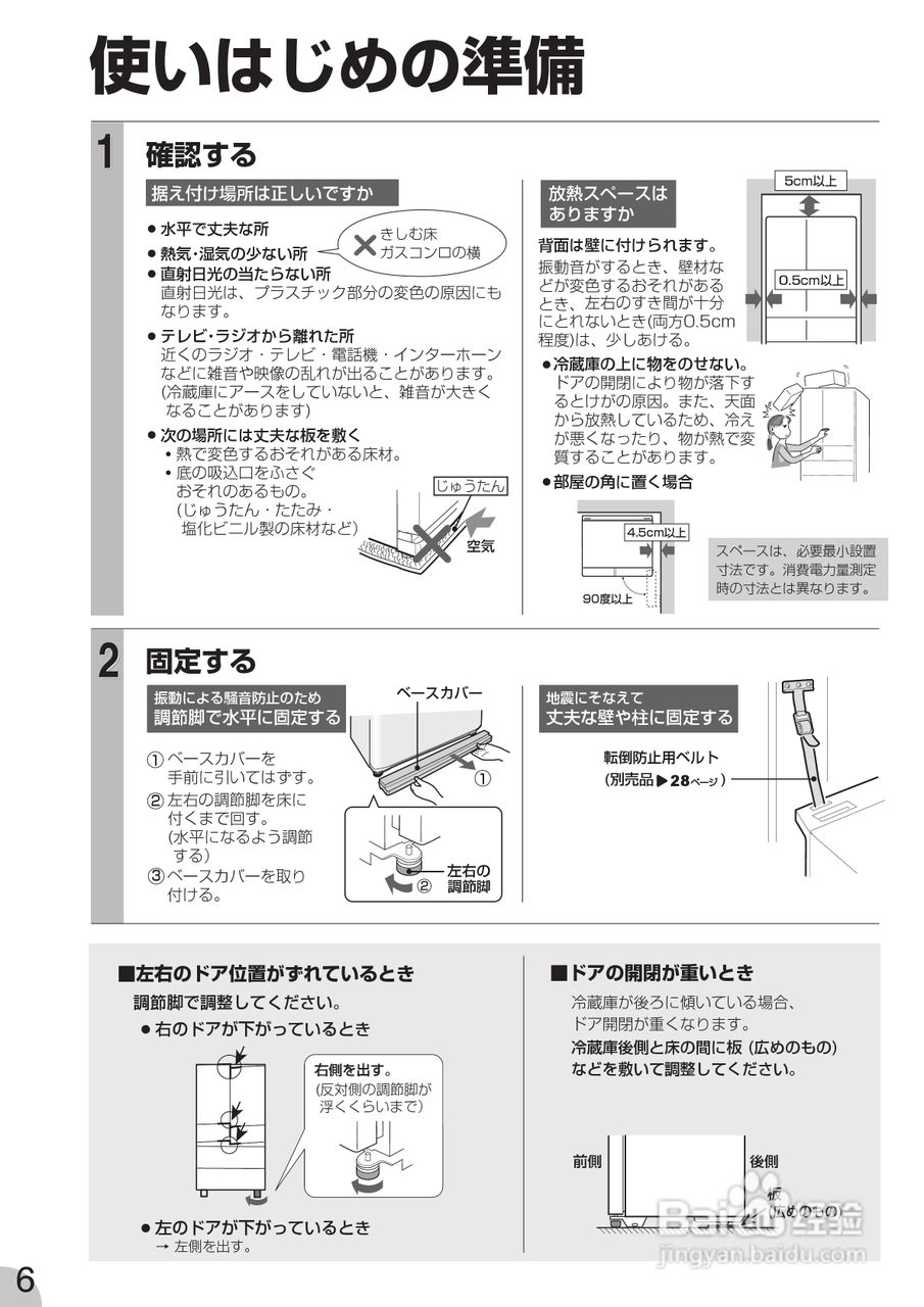 SHARP SJ-F450R SJ-F500R冰箱说明书:[1]