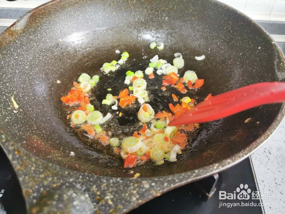 菠菜炒鸡蛋的做法