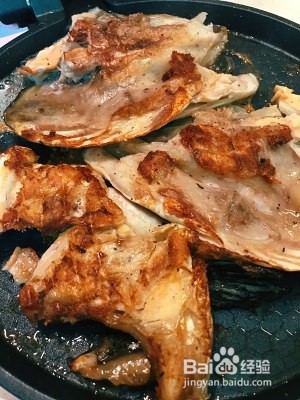 香煎三文鱼头【家庭版做法如下】