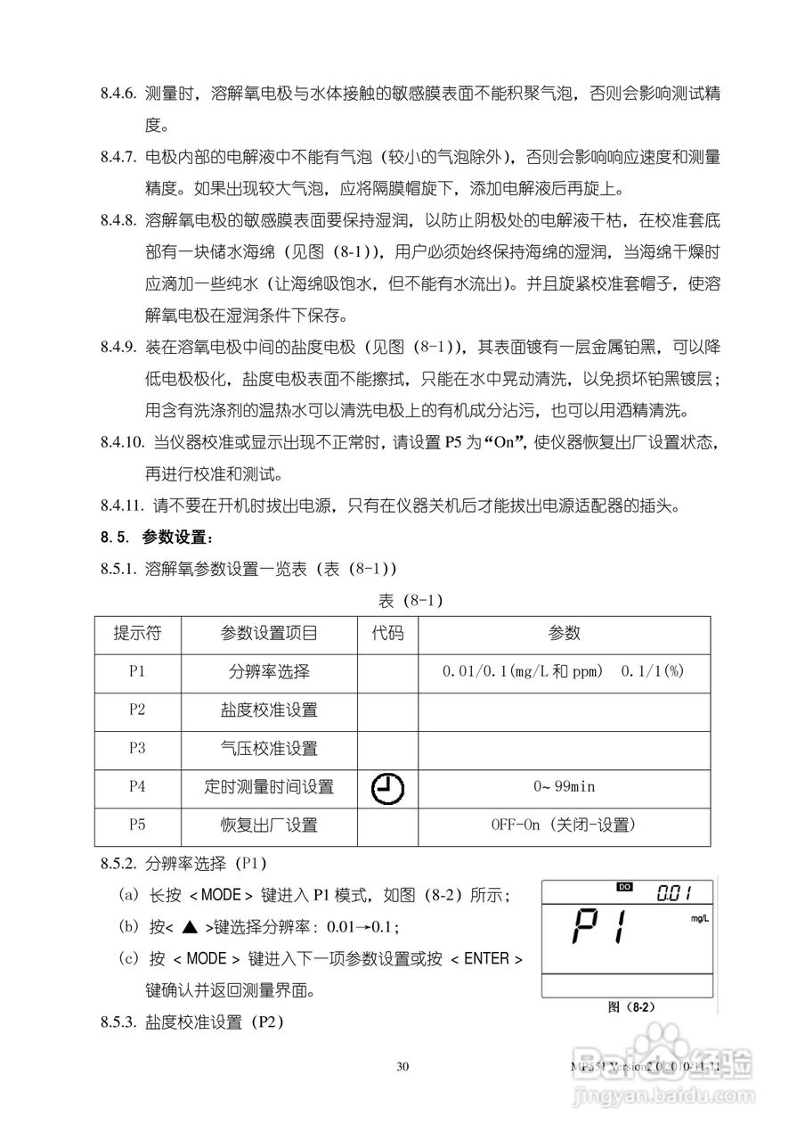 SANXIN MP551型pH/mV/离子浓度/电导率/溶解氧测量仪使:[4]