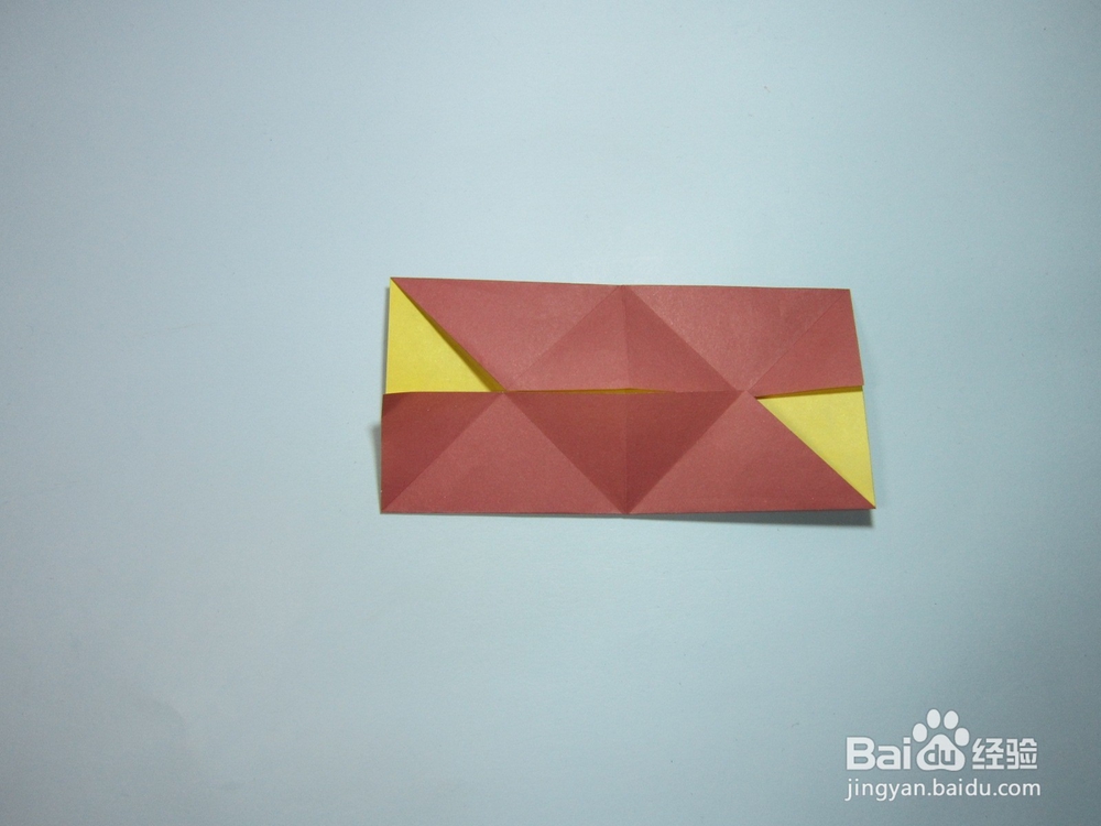 简单的手工折纸 手机支架的折法步骤图解