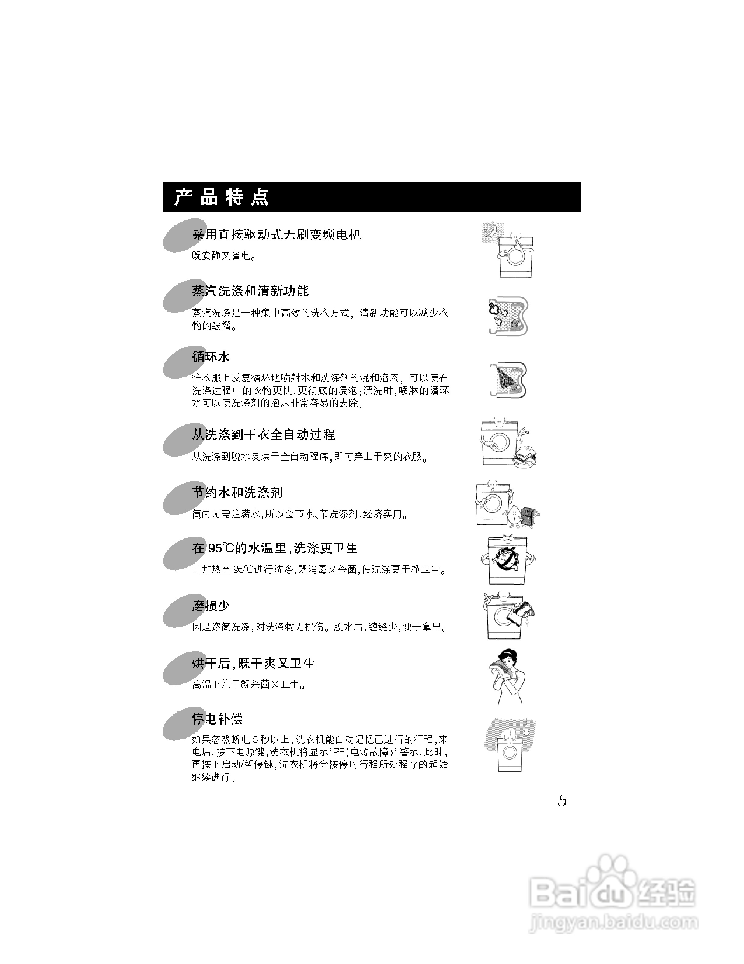LG WD-A12219D洗衣机使用说明书:[1]