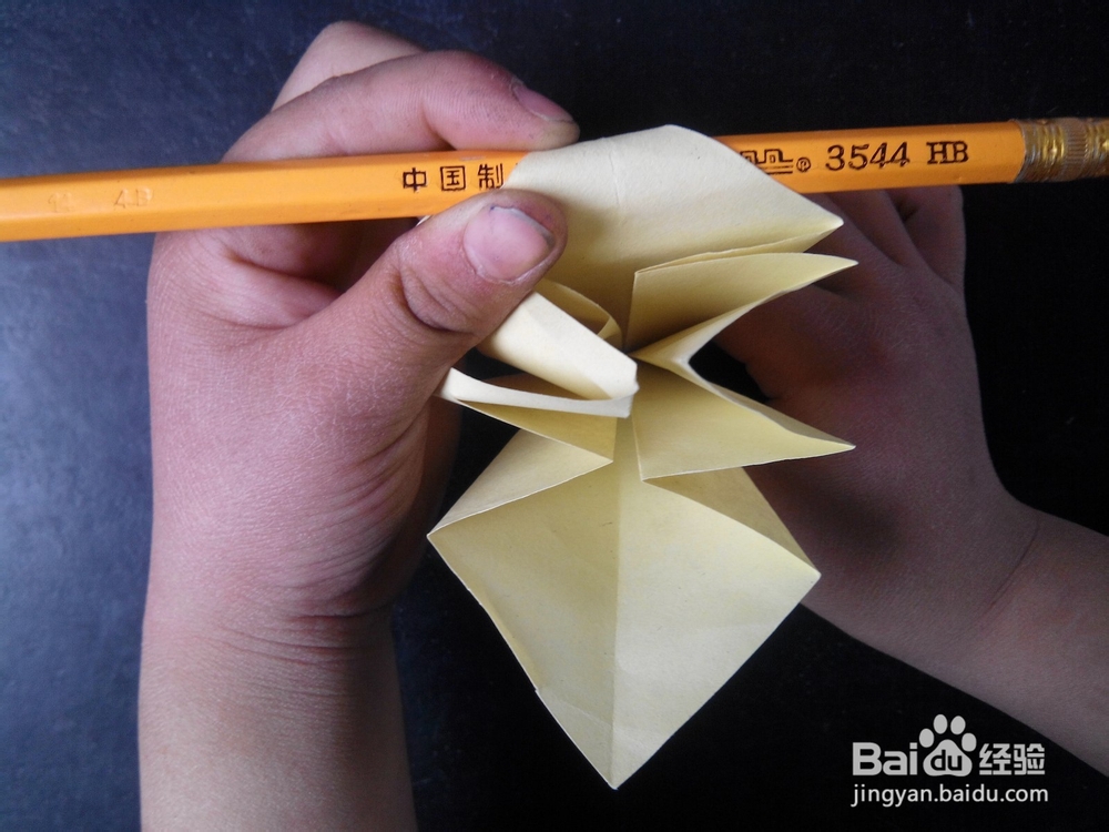 手工制作——折叠牵牛花