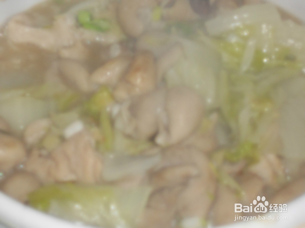 你会做白菜肥肠吗