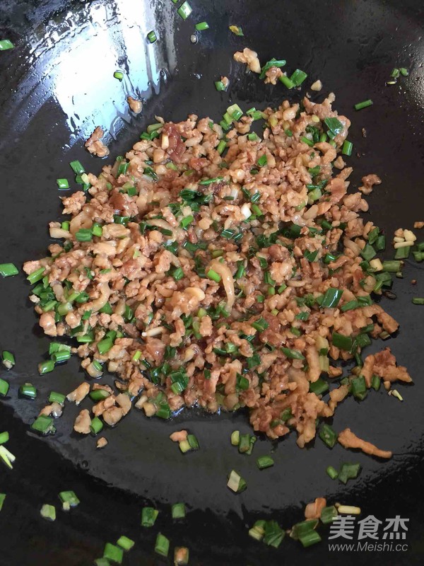 苦瓜炒肉末的做法