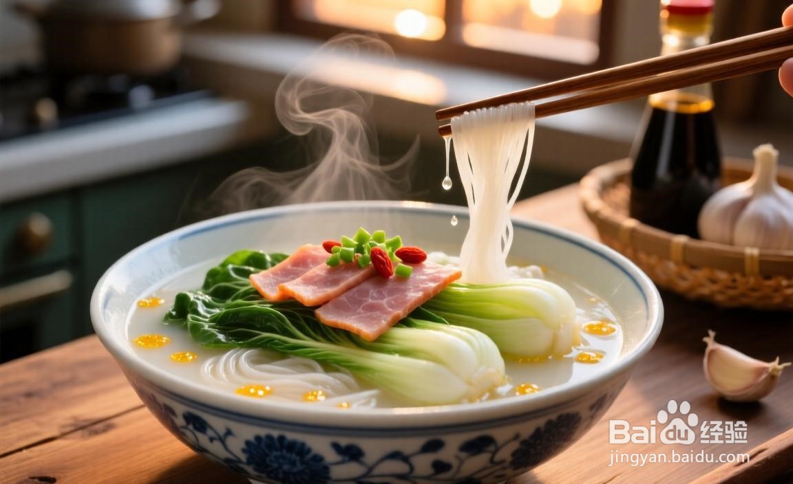 上汤粉丝娃娃菜（家常鲜香版）