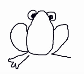 一分钟2变小青蛙(儿童数字创意画)