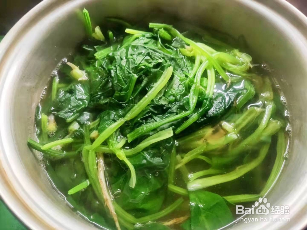 蚝油菠菜---便秘小菜谱