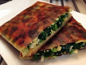 美味韭菜煎饼怎么做