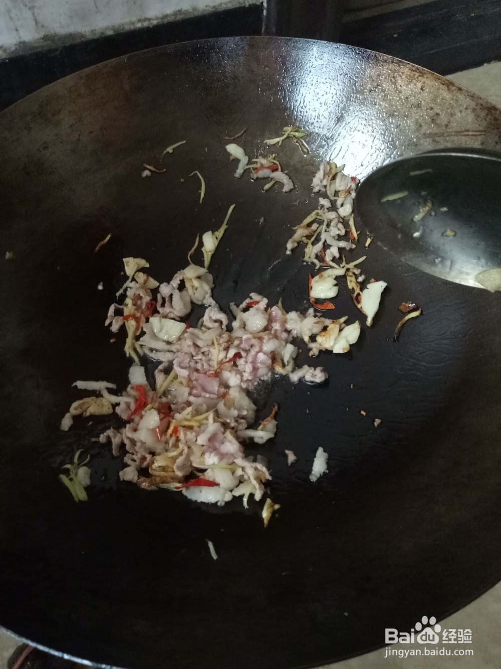 香菇肉丝手工面