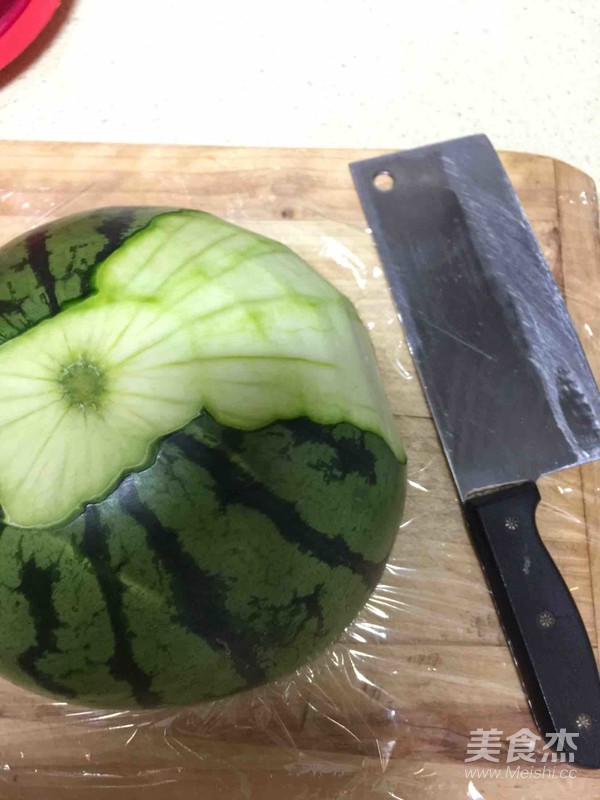 快手凉拌西瓜皮