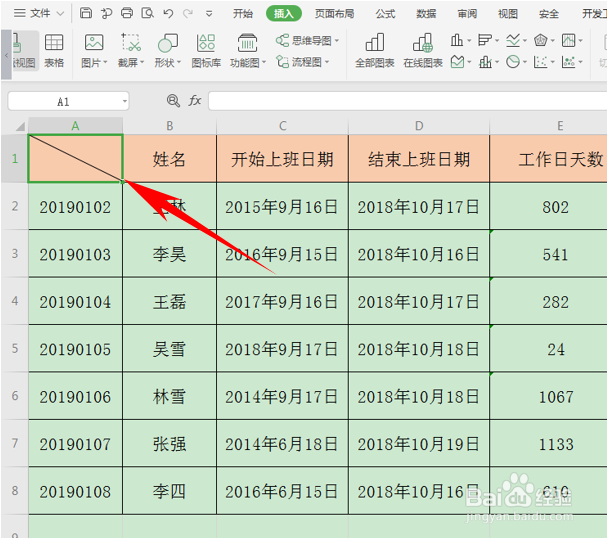 Excel表格技巧—怎么在斜杠里打字