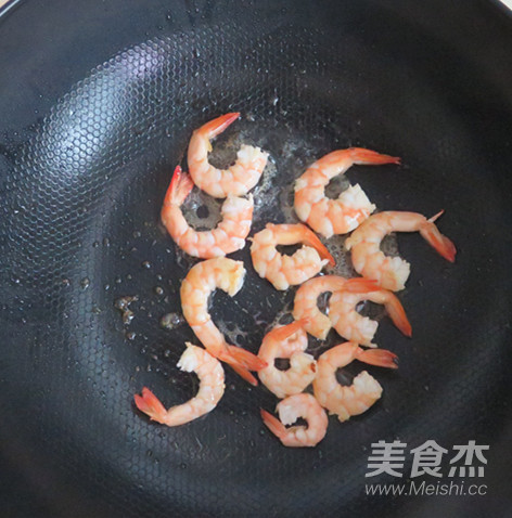 丝瓜炒虾仁的做法