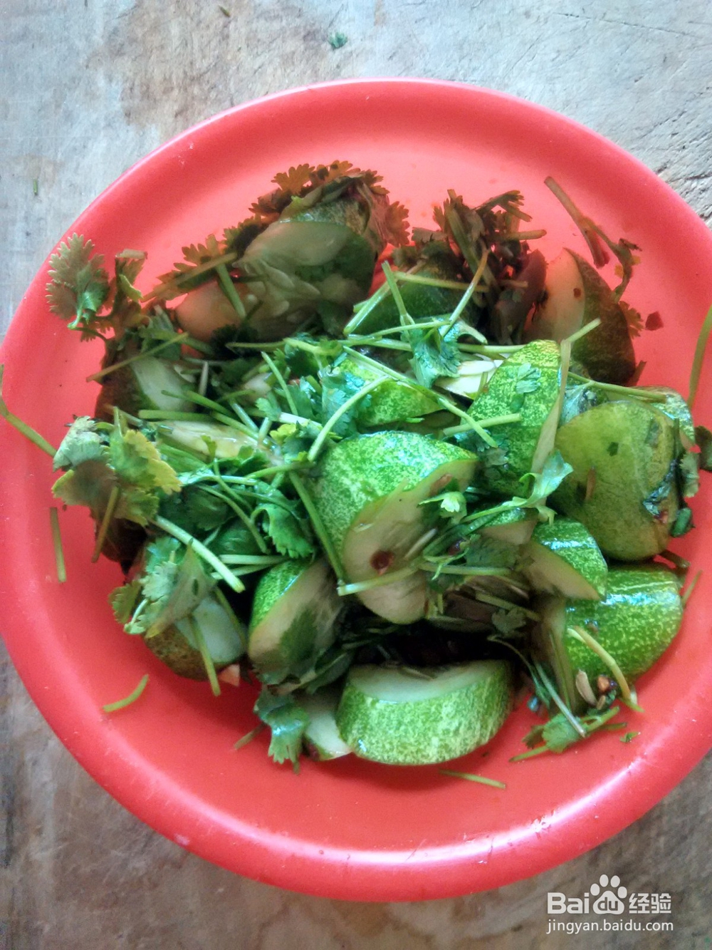 捞汁蒜酱拌香菜黄瓜