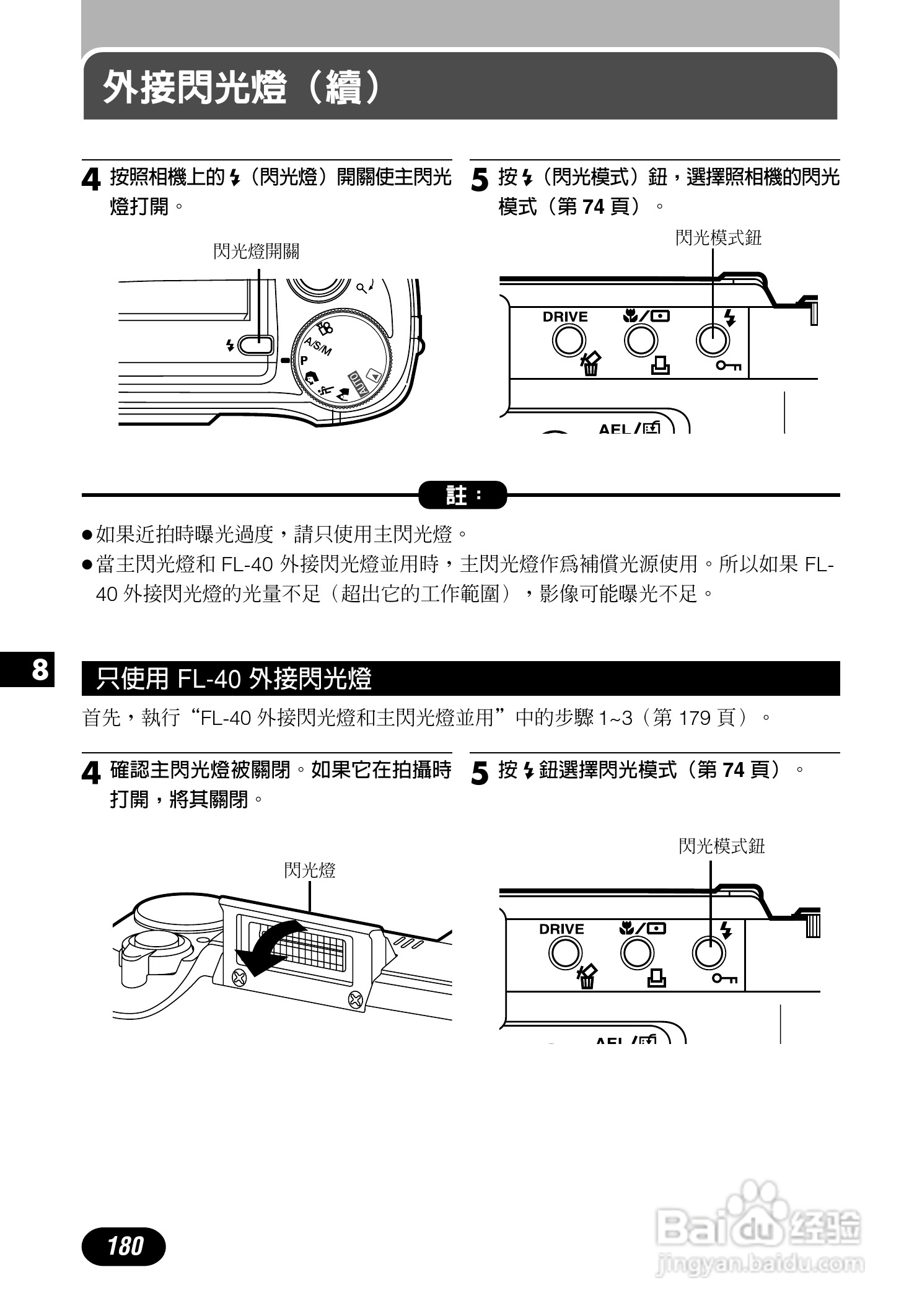 Olympus奥林巴斯C-700UZ数码相机说明书:[18]