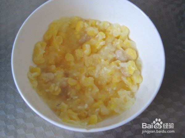 大碴子粗粮饼