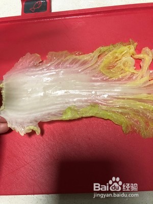 娃娃菜包肉的做法