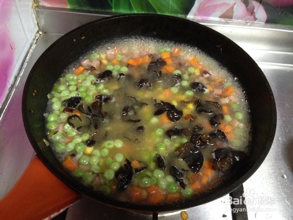 五色酸辣羹的制作方法